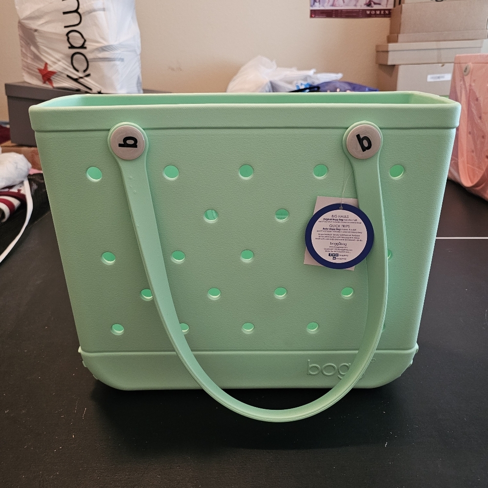 Baby Bogg Bag Mint Green Tote